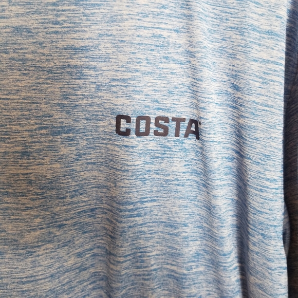 Costa Crewneck Polyester Short Sleeve Shirt - Picture 2 of 4